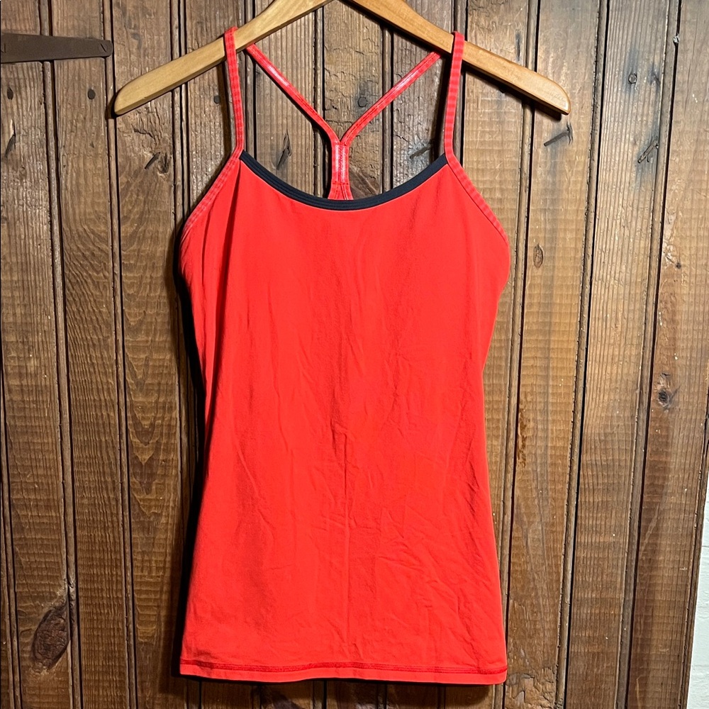 T-Back Red Women's Tank Top